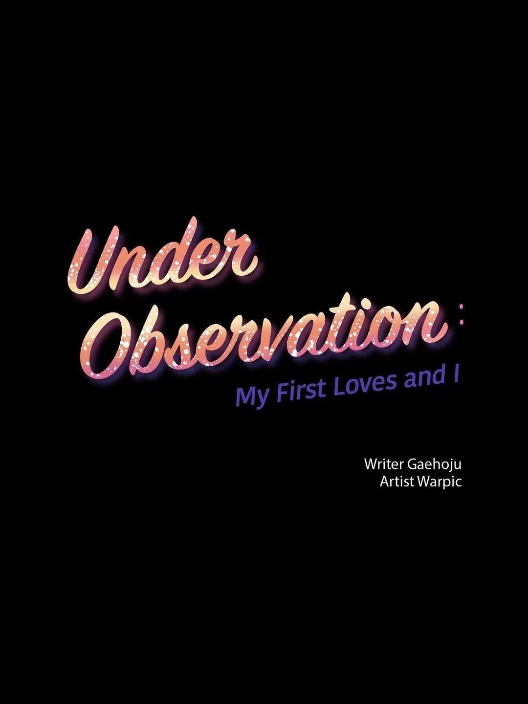 เธญเนเธฒเธ Under Observation: My First Loves and I