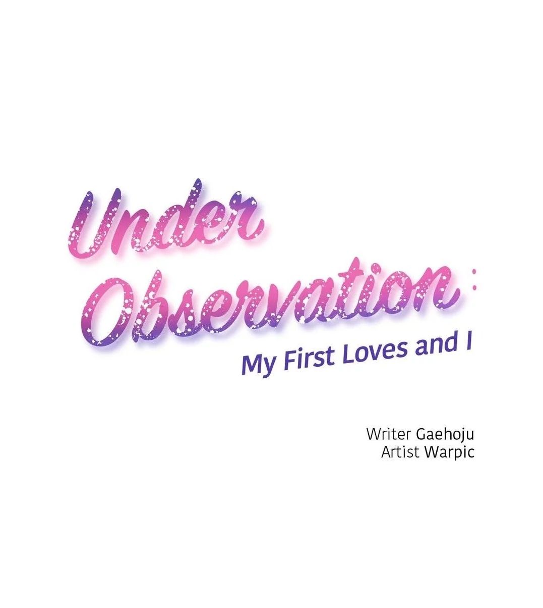 เธญเนเธฒเธ Under Observation: My First Loves and I